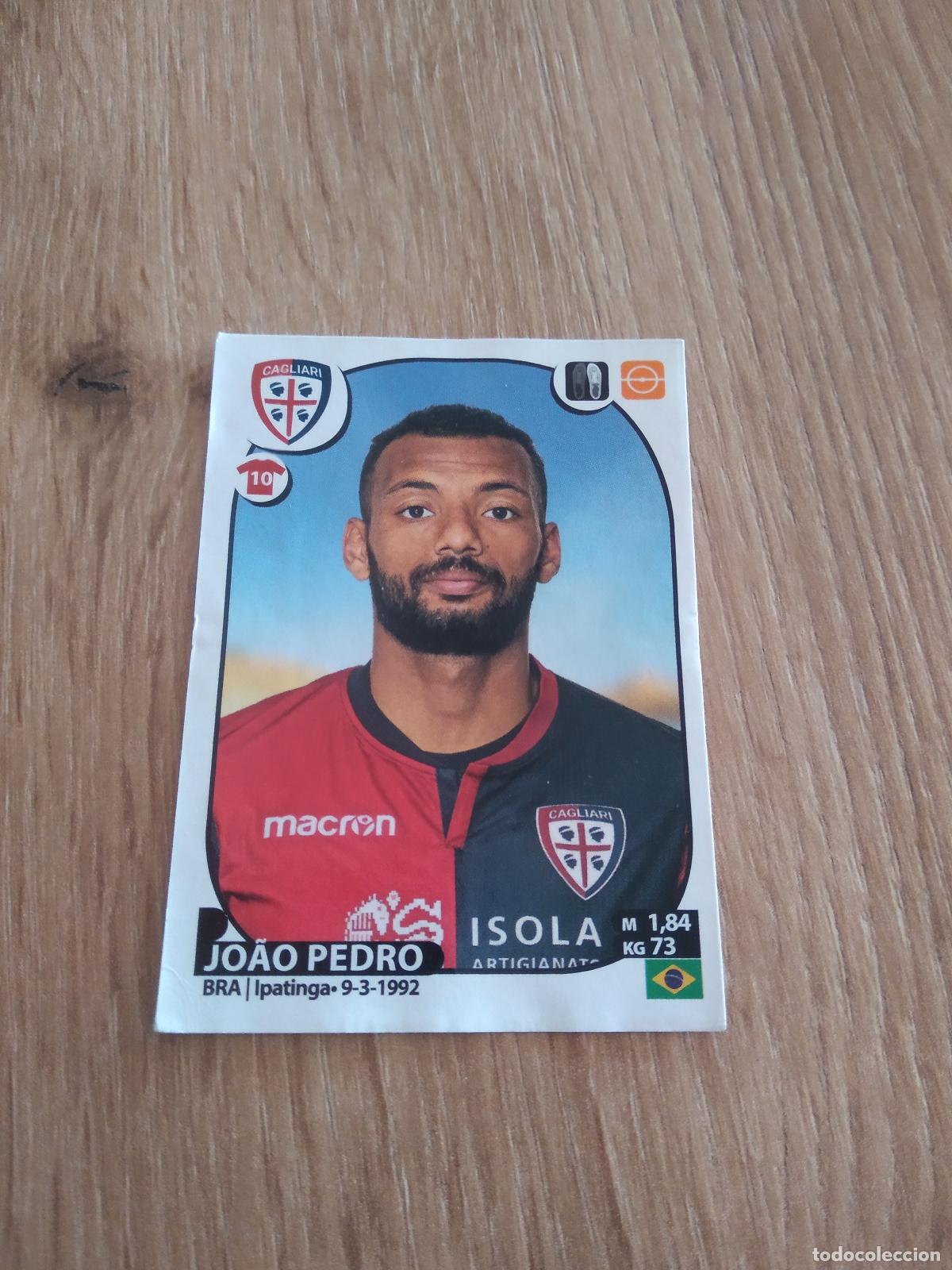 Cromos de f&uacute;tbol: 108 JOAO PEDRO CAGLIARI CROMO FUTBOL PANINI LIGA ITALIA 2017-2018 CALCIATORI 17-18