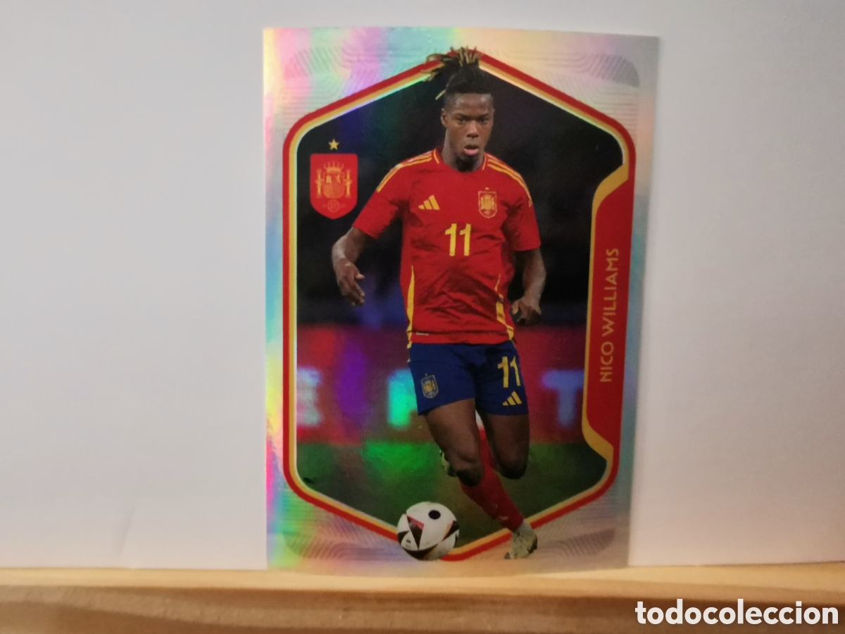 Cromos de f&uacute;tbol: Cromo 60 - Nico Williams - Espa&ntilde;a Selecci&oacute;n Mundial Carrefour 2026 Panini