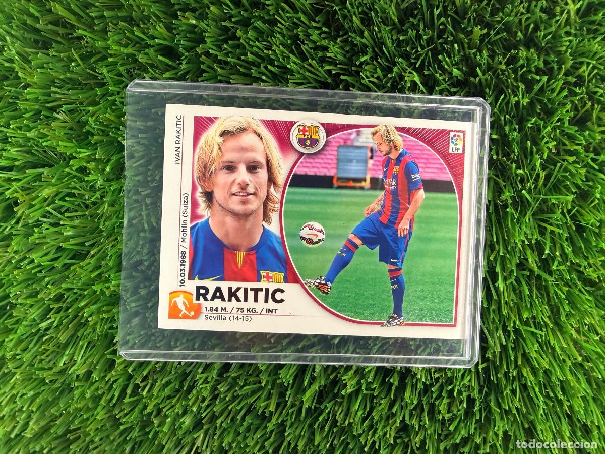 Cromos de f&uacute;tbol: N&ordm; 5 Rakitic &Uacute;ltimos Fichajes RCD Espanyol Liga Este 14 15