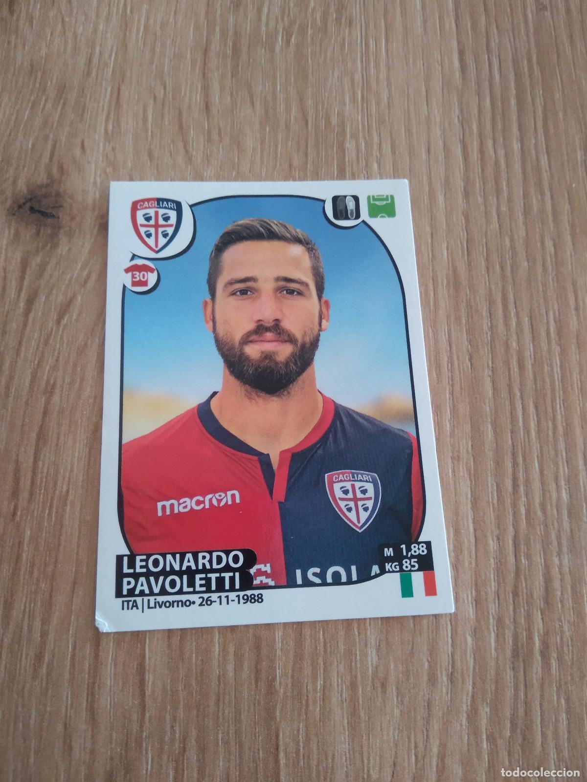 Cromos de f&uacute;tbol: 112 LEONARDO PAVOLETTI CAGLIARI CROMO FUTBOL PANINI LIGA ITALIA 2017-2018 CALCIATORI 17-18