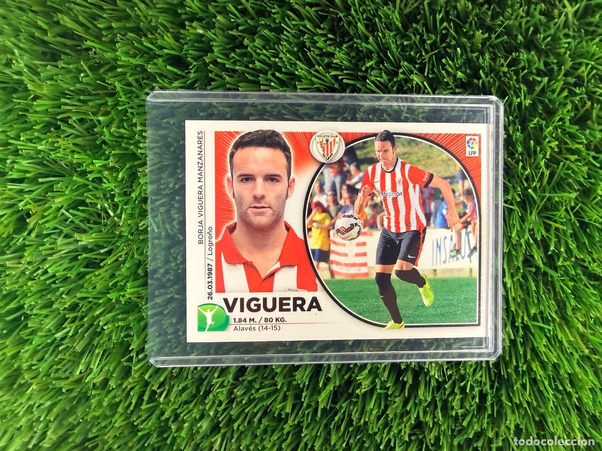 Cromos de f&uacute;tbol: N&ordm; 6 Viguera &Uacute;ltimos Fichajes Athletic Club Liga Este 14 15