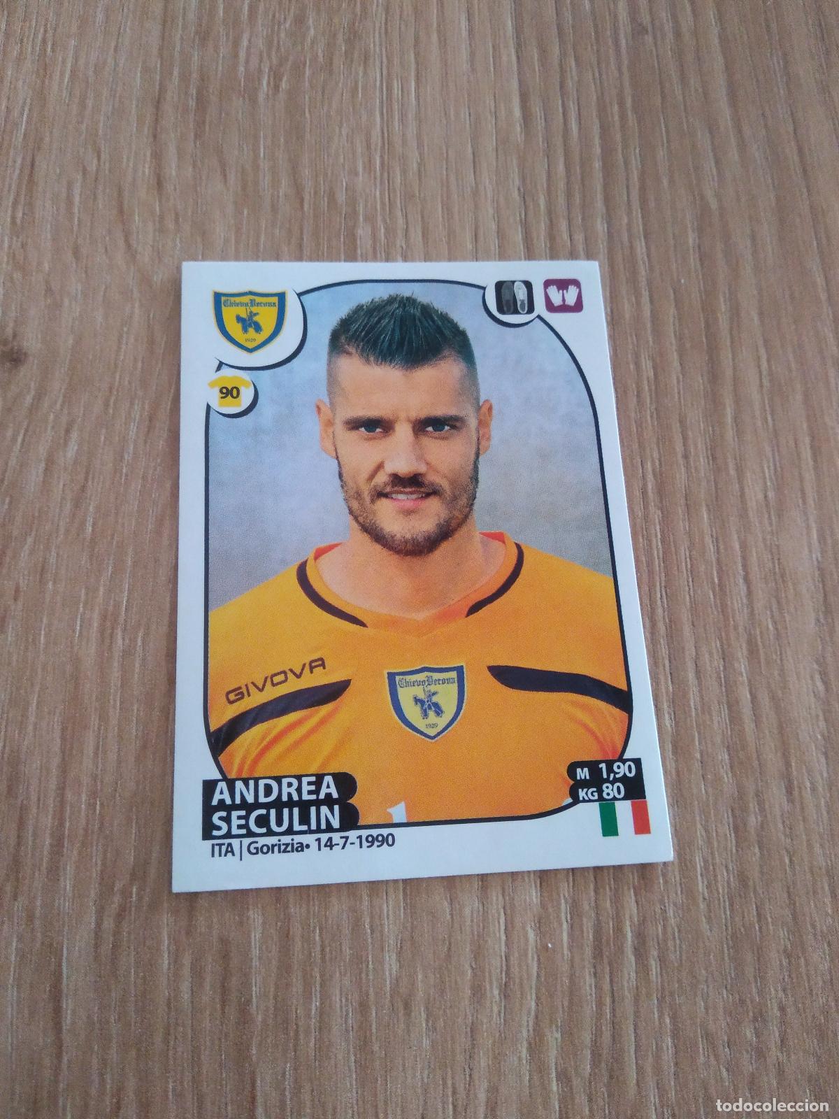Cromos de f&uacute;tbol: 123 ANDREA SECULIN CHIEVO VERONA CROMO FUTBOL PANINI LIGA ITALIA 2017-2018 CALCIATORI 17-18