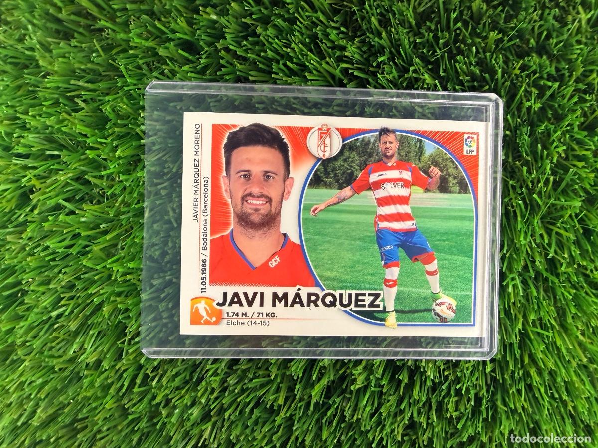 Cromos de f&uacute;tbol: N&ordm; 12 Javi M&aacute;rquez &Uacute;ltimos Fichajes Granada CF Liga Este 14 15