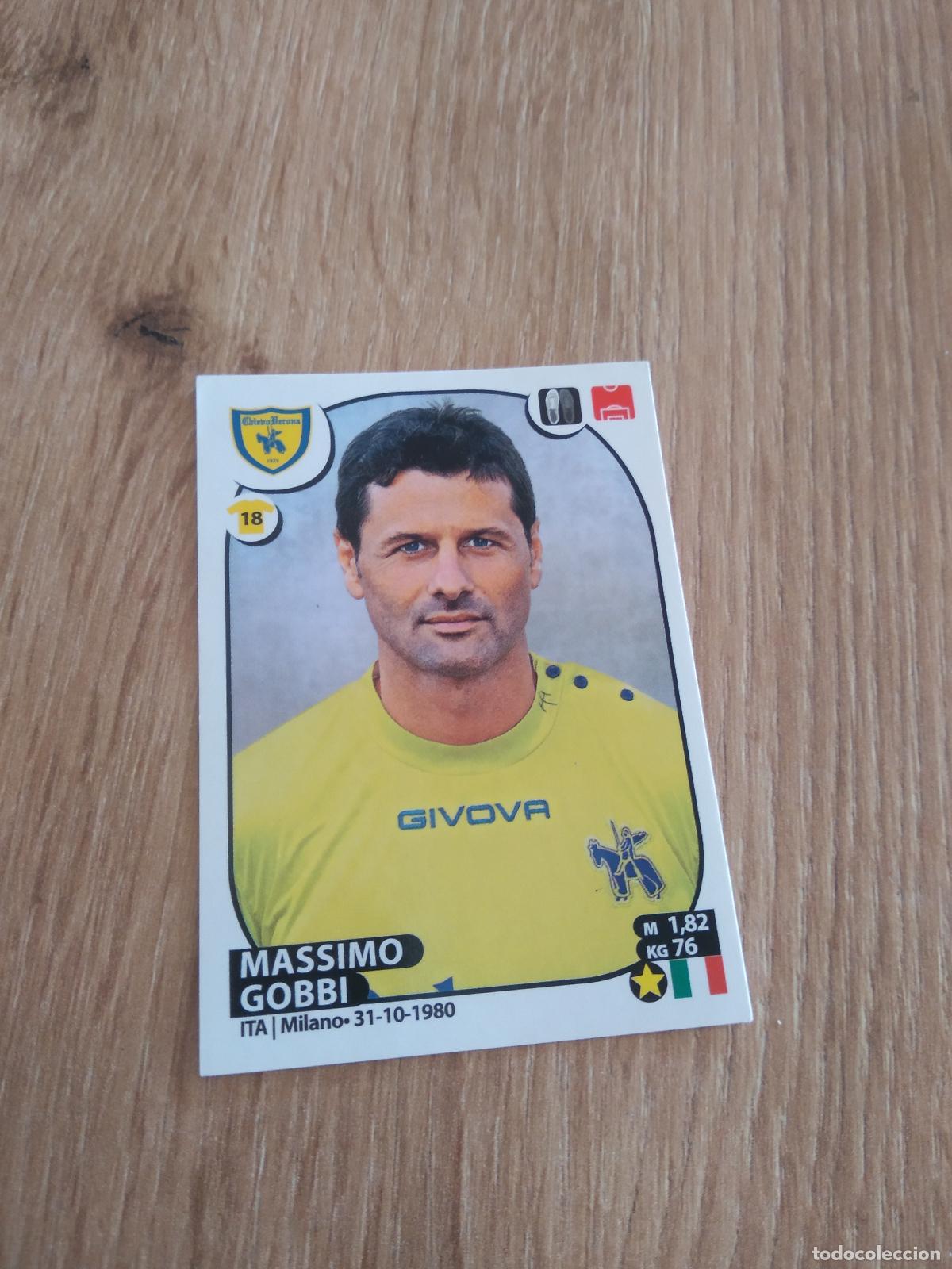 Cromos de f&uacute;tbol: 126 MASSIMO GOBBI CHIEVO VERONA CROMO FUTBOL PANINI LIGA ITALIA 2017-2018 CALCIATORI 17-18
