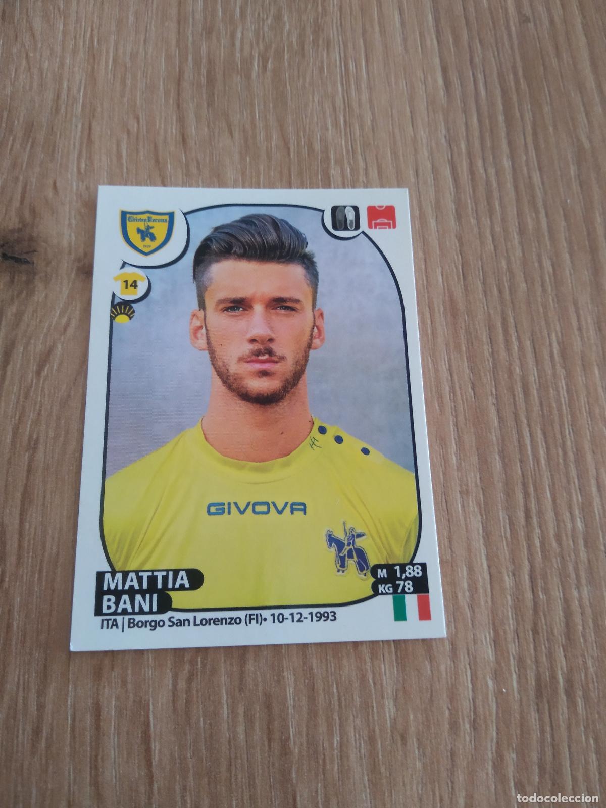 Cromos de f&uacute;tbol: 127 MATTIA BANI CHIEVO VERONA CROMO FUTBOL PANINI LIGA ITALIA 2017-2018 CALCIATORI 17-18