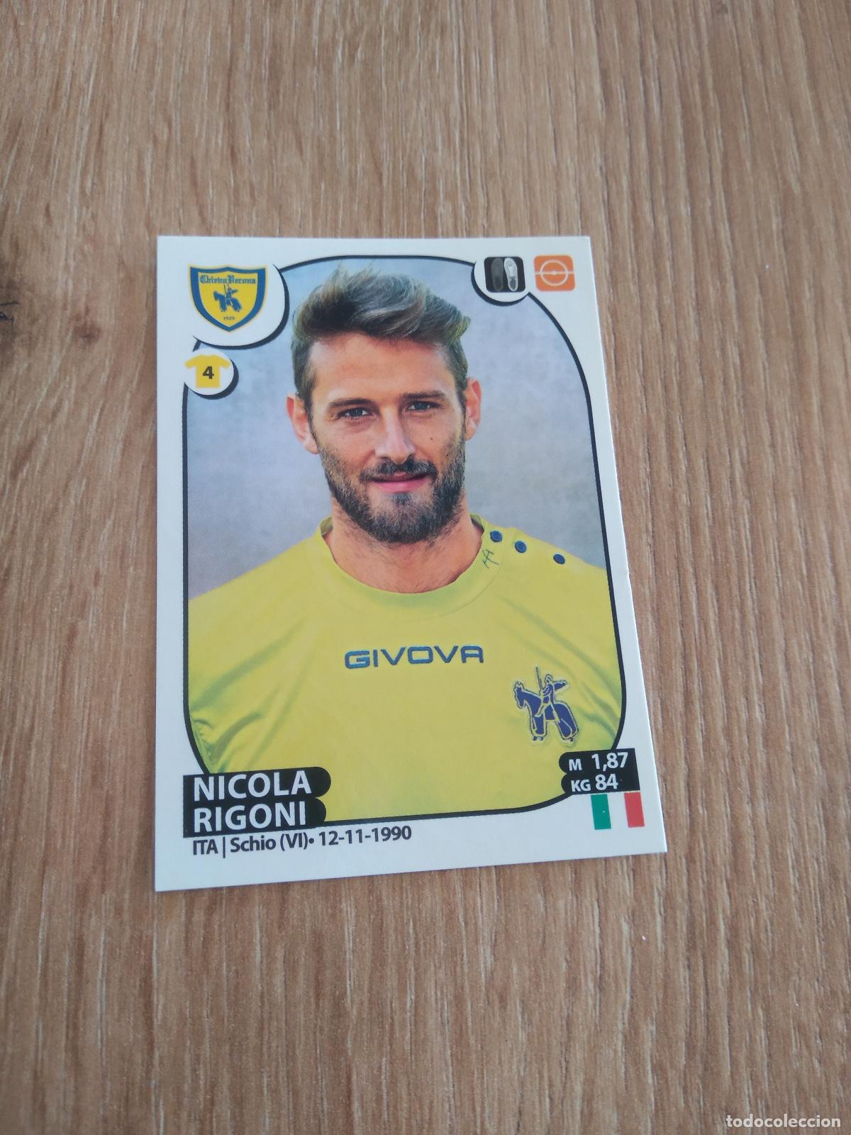 Cromos de f&uacute;tbol: 131 NICOLA RIGONI CHIEVO VERONA CROMO FUTBOL PANINI LIGA ITALIA 2017-2018 CALCIATORI 17-18