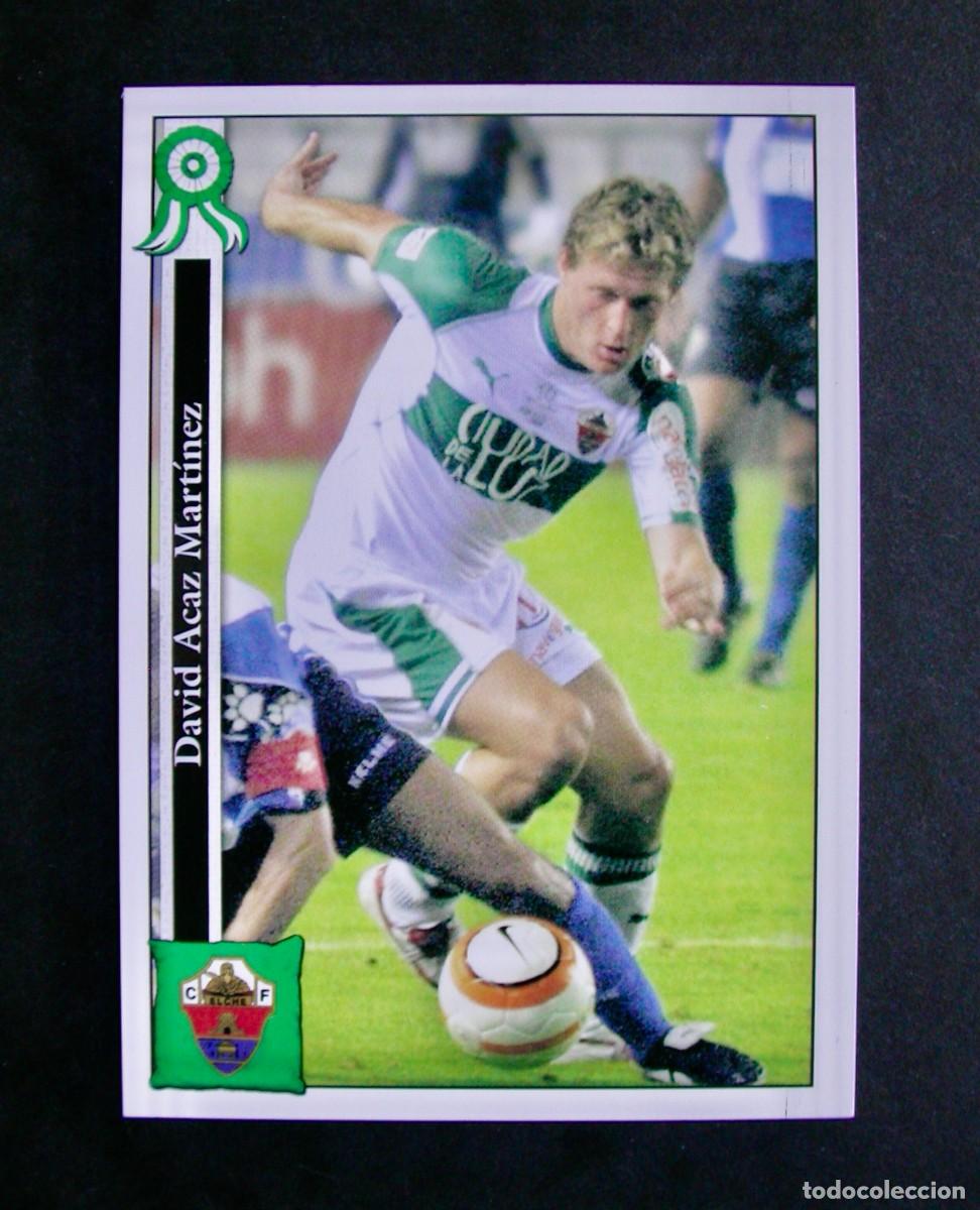 Cromos de Futebol: 823 TXIKI ELCHE / FICHAS DE LA LIGA 2005 2006 05 06 / MUNDICROMO