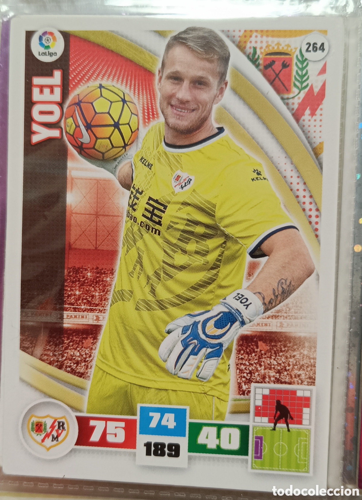 Football Stickers: 264 JOEL adrenalyn 15/16