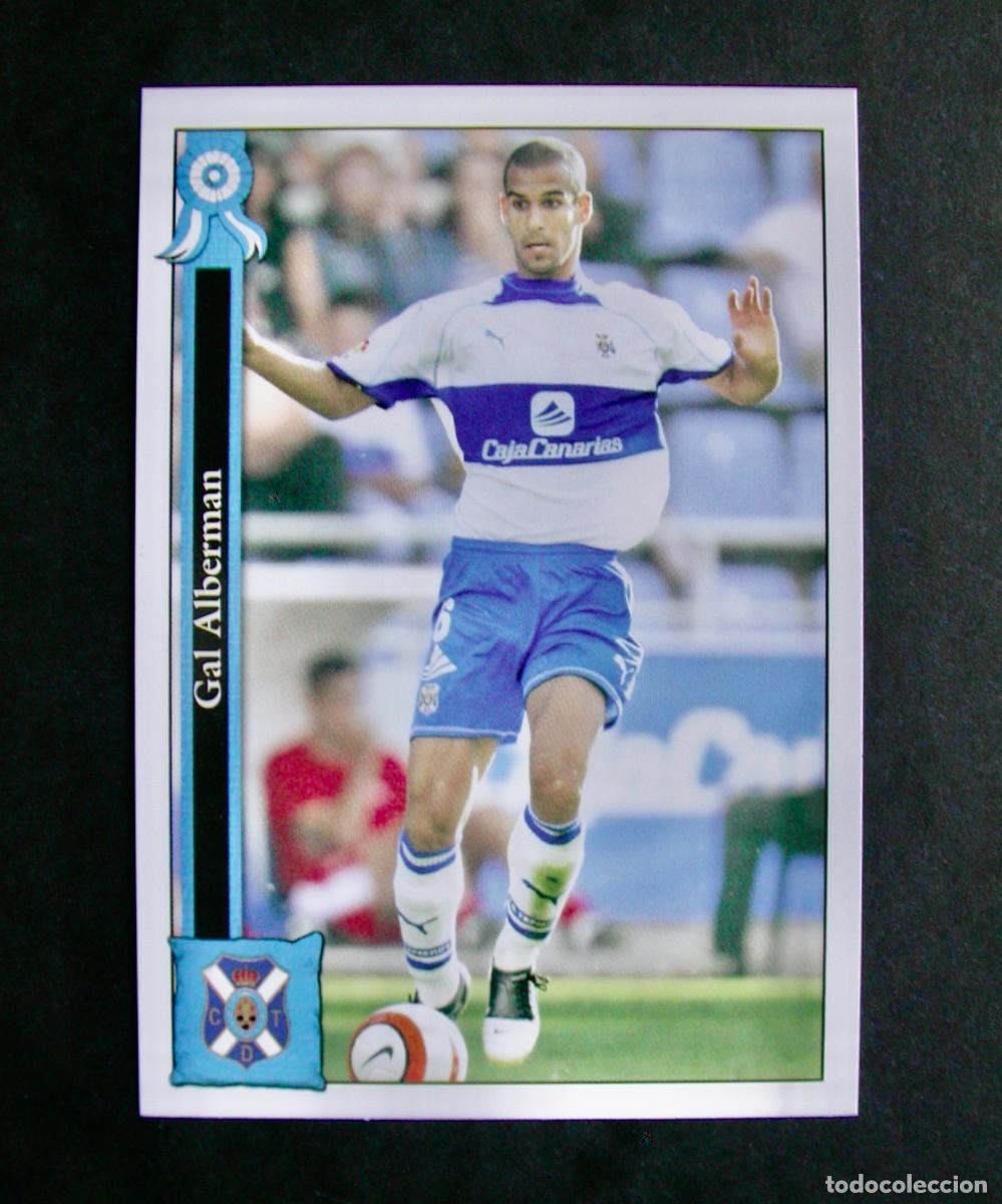 Football Stickers: 835 ALBERMAN TENERIFE / FICHAS DE LA LIGA 2005 2006 05 06 / MUNDICROMO