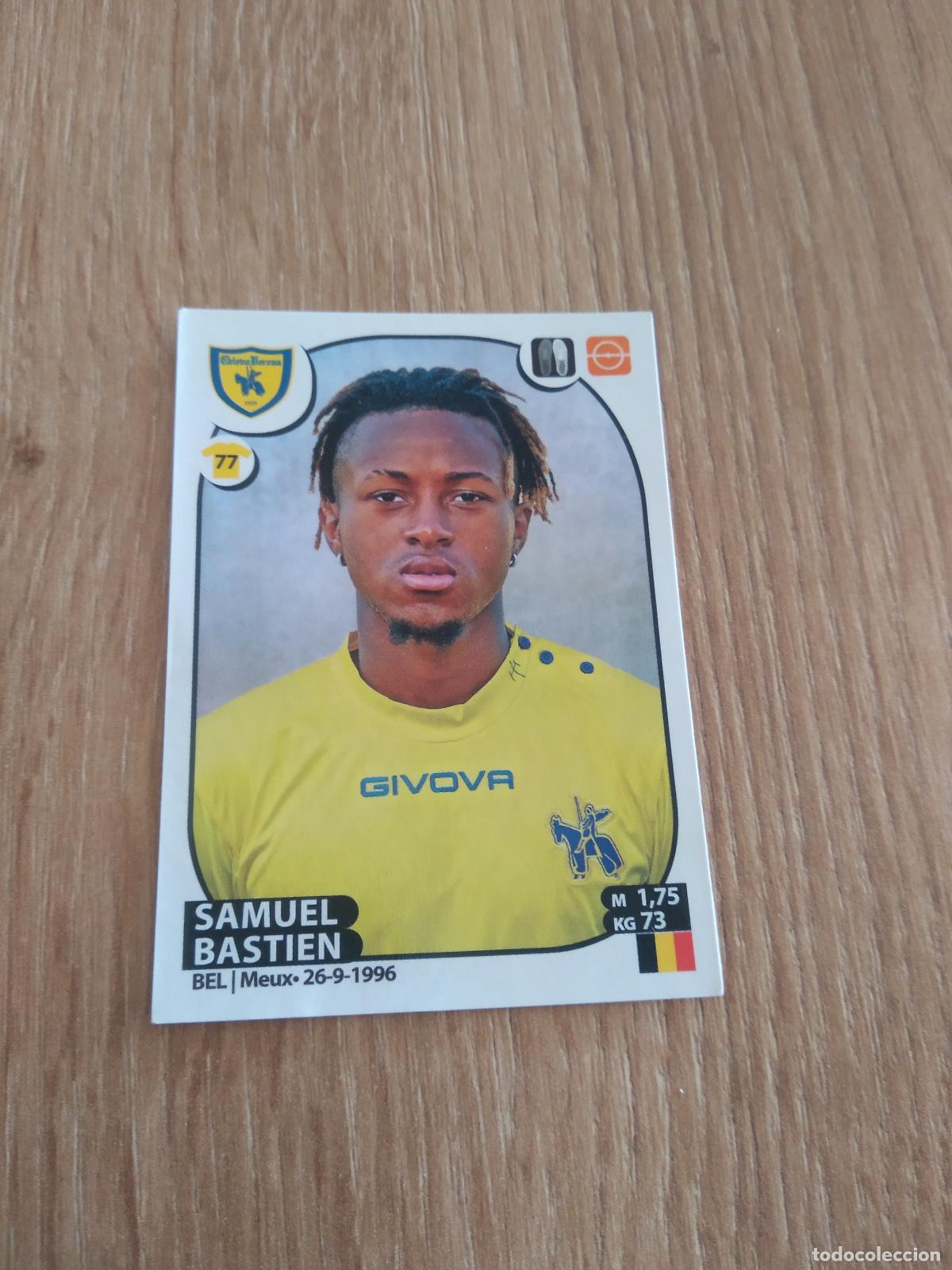 Cromos de f&uacute;tbol: 133 SAMUEL BASTIEN CHIEVO VERONA CROMO FUTBOL PANINI LIGA ITALIA 2017-2018 CALCIATORI 17-18