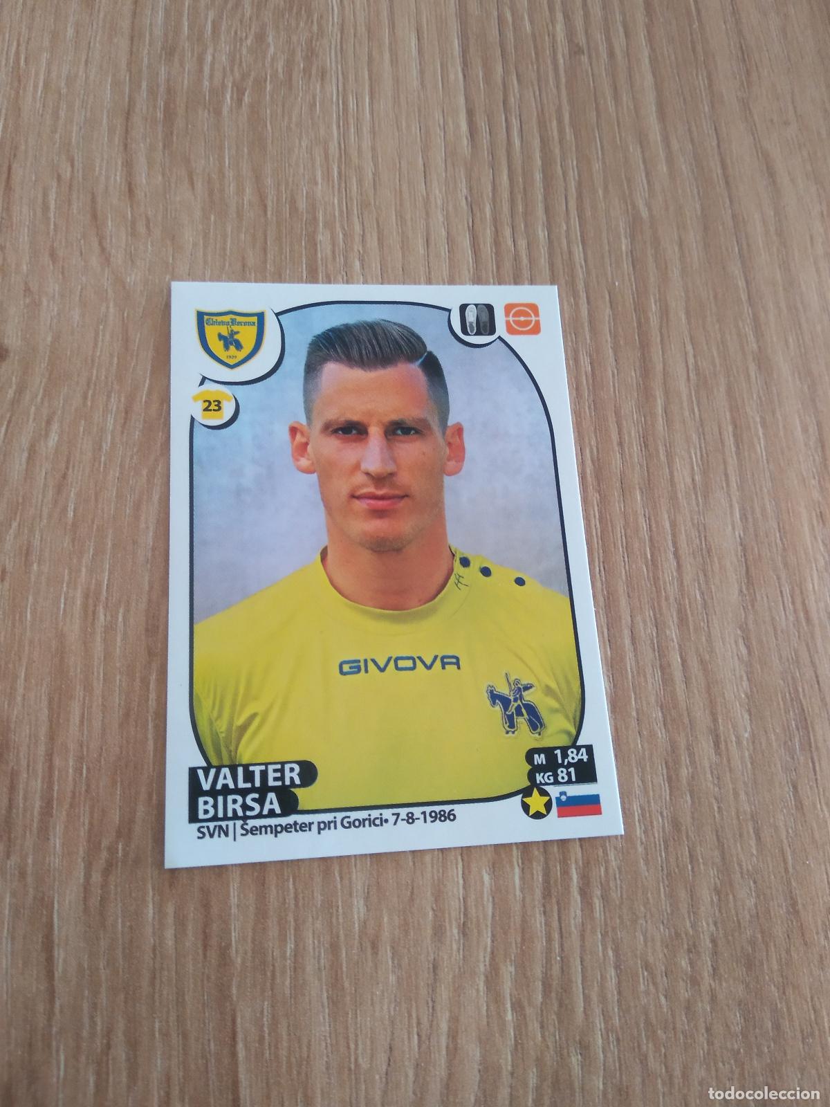 Cromos de f&uacute;tbol: 134 VALTER BIRSA CHIEVO VERONA CROMO FUTBOL PANINI LIGA ITALIA 2017-2018 CALCIATORI 17-18