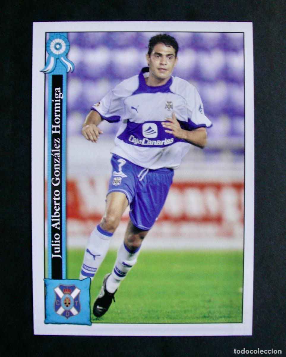 Cromos de f&uacute;tbol: 839 HORMIGA TENERIFE / FICHAS DE LA LIGA 2005 2006 05 06 / MUNDICROMO