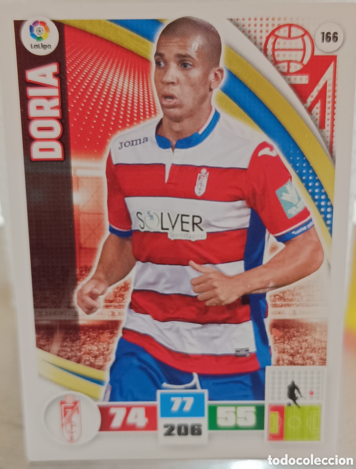 Cromos de f&uacute;tbol: 166 DORIA adrenalyn 15/16