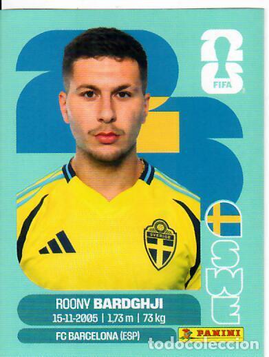 Cromos de f&uacute;tbol: CROMO PANINI MUNDIAL WORLD CUP 2026 - SWE16 SWE 16 - BARDGHJI - SUECIA