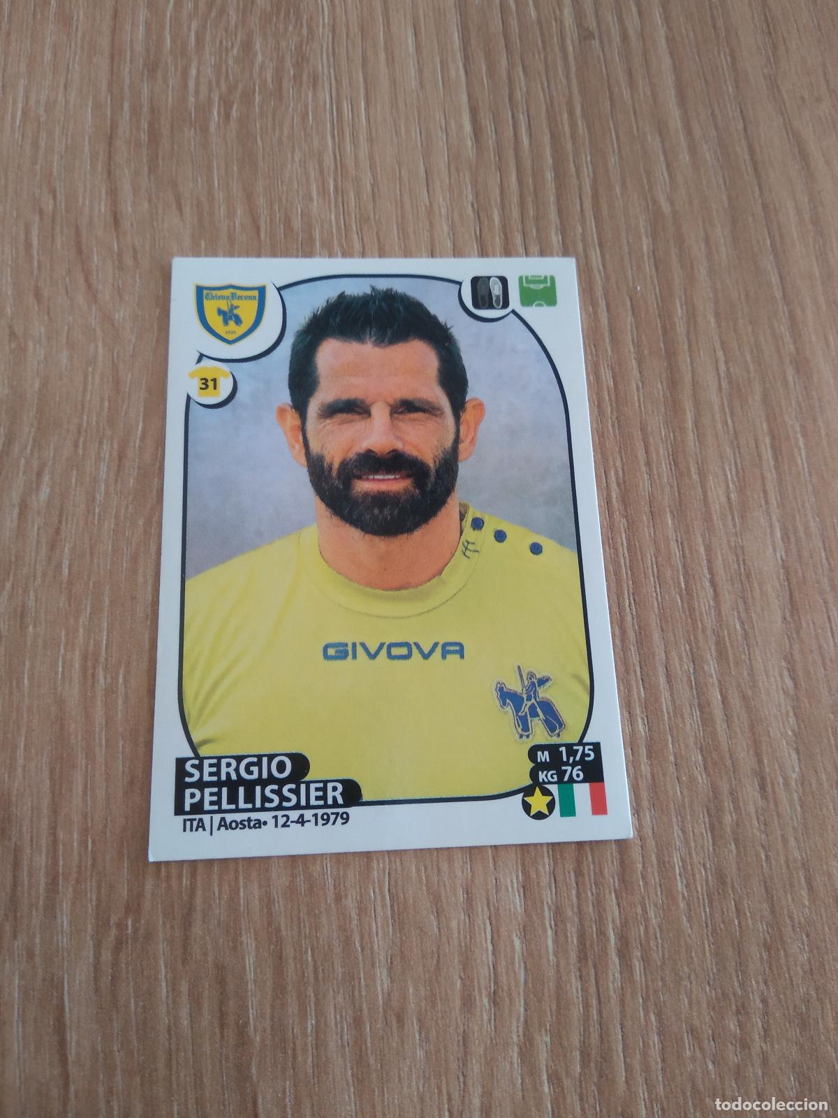 Cromos de f&uacute;tbol: 140 SERGIO PELLISSIER CHIEVO VERONA CROMO FUTBOL PANINI LIGA ITALIA 2017-2018 CALCIATORI 17-18