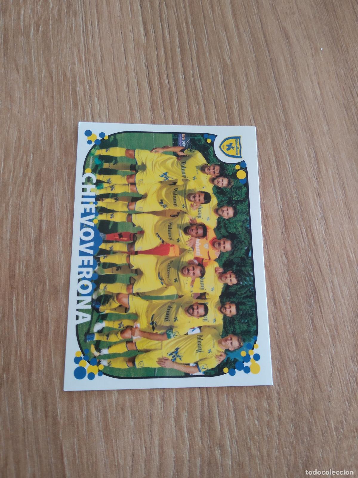 Cromos de f&uacute;tbol: 141 EQUIPO PLANTILLA CHIEVO VERONA CROMO FUTBOL PANINI LIGA ITALIA 2017-2018 CALCIATORI 17-18