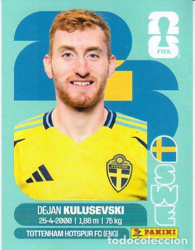 Cromos de f&uacute;tbol: CROMO PANINI MUNDIAL WORLD CUP 2026 - SWE17 SWE 17 - KULUSEVSKI - SUECIA
