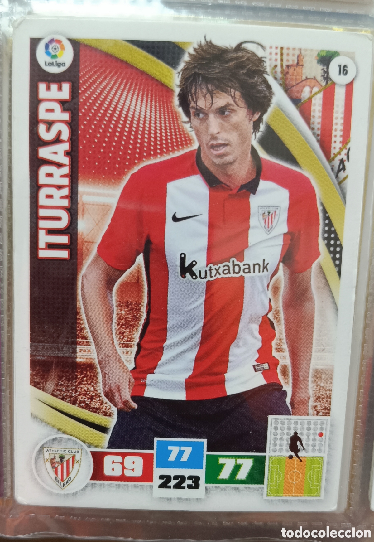 Cromos de f&uacute;tbol: 16 ITURRASPE adrenalyn 15/16
