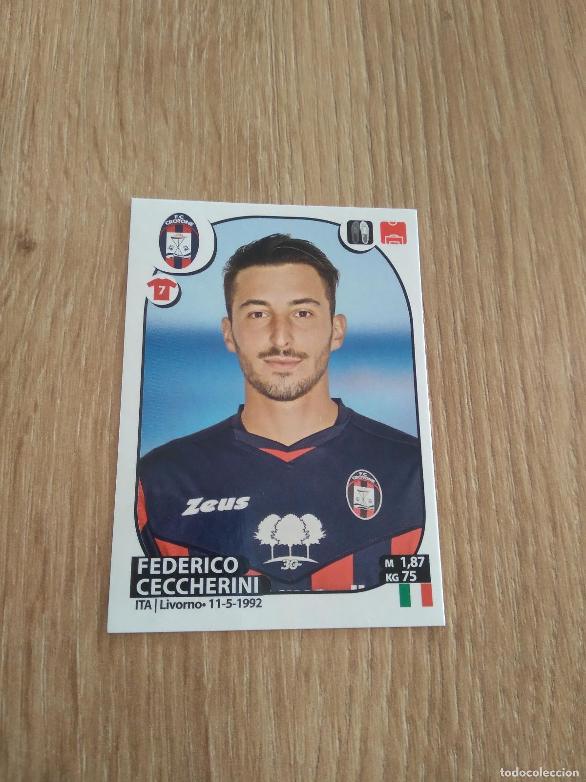 Cromos de f&uacute;tbol: 147 FEDERICO CECCHERINI CROTONE CROMO FUTBOL PANINI LIGA ITALIA 2017-2018 CALCIATORI 17-18