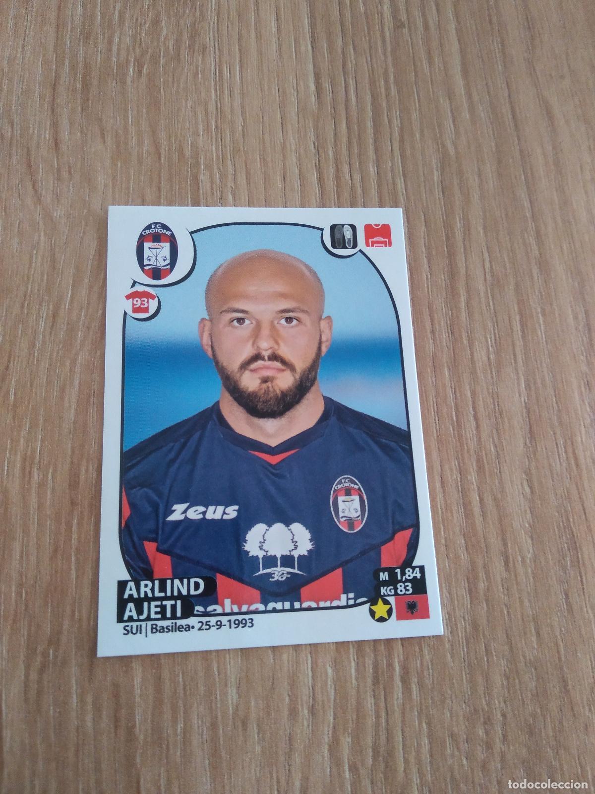 Cromos de f&uacute;tbol: 149 ARLIND AJETI CROTONE CROMO FUTBOL PANINI LIGA ITALIA 2017-2018 CALCIATORI 17-18
