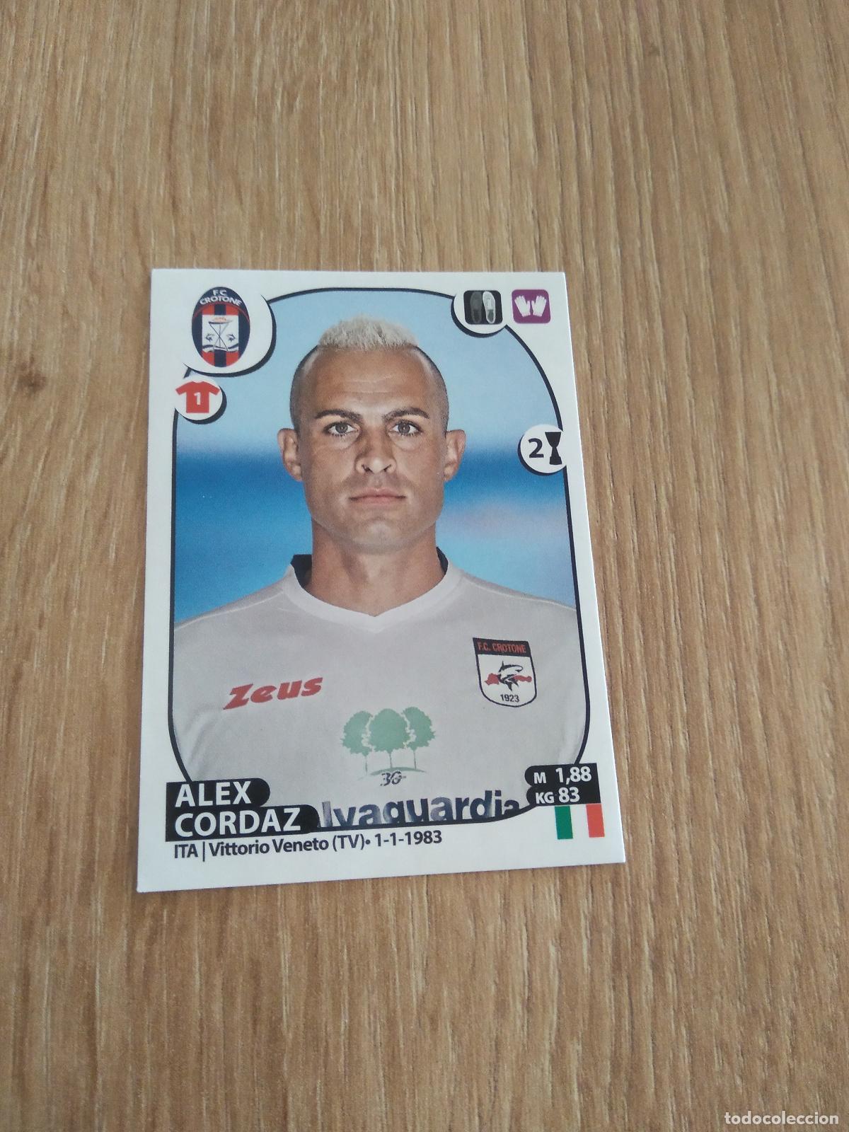 Cromos de f&uacute;tbol: 150 ALEX CORDAZ CROTONE CROMO FUTBOL PANINI LIGA ITALIA 2017-2018 CALCIATORI 17-18