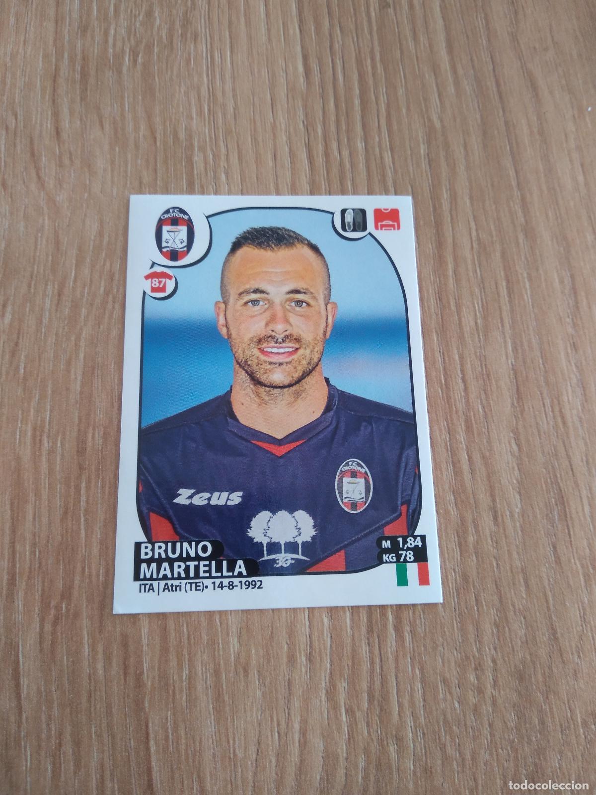 Cromos de f&uacute;tbol: 152 BRUNO MARTELLA CROTONE CROMO FUTBOL PANINI LIGA ITALIA 2017-2018 CALCIATORI 17-18