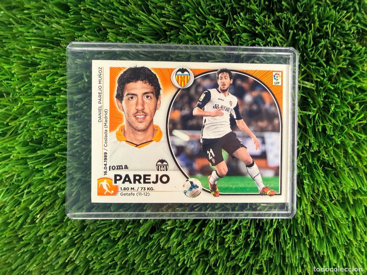 Cromos de f&uacute;tbol: N&ordm; 11 Parejo Valencia CF Liga Este 14 15