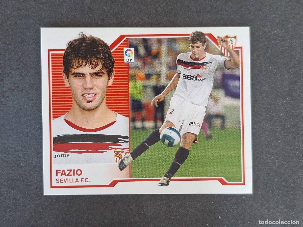 Cromos de f&uacute;tbol: L6 FAZIO SEVILLA F. C. COLOCA LIGA ESTE 2007 2008 07 08 NUNCA PEGADO SIN PEGAR