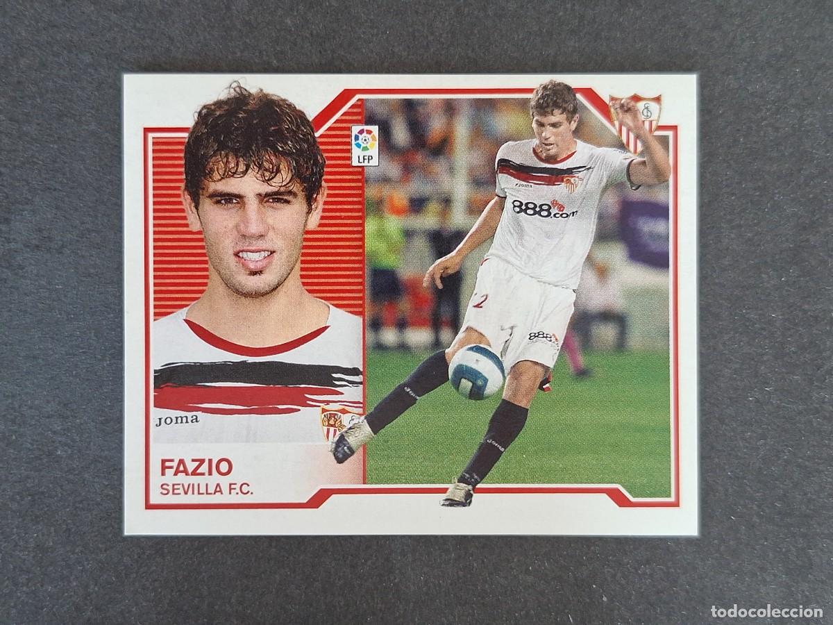 Cromos de f&uacute;tbol: L6 FAZIO SEVILLA F. C. COLOCA LIGA ESTE 2007 2008 07 08 NUNCA PEGADO SIN PEGAR