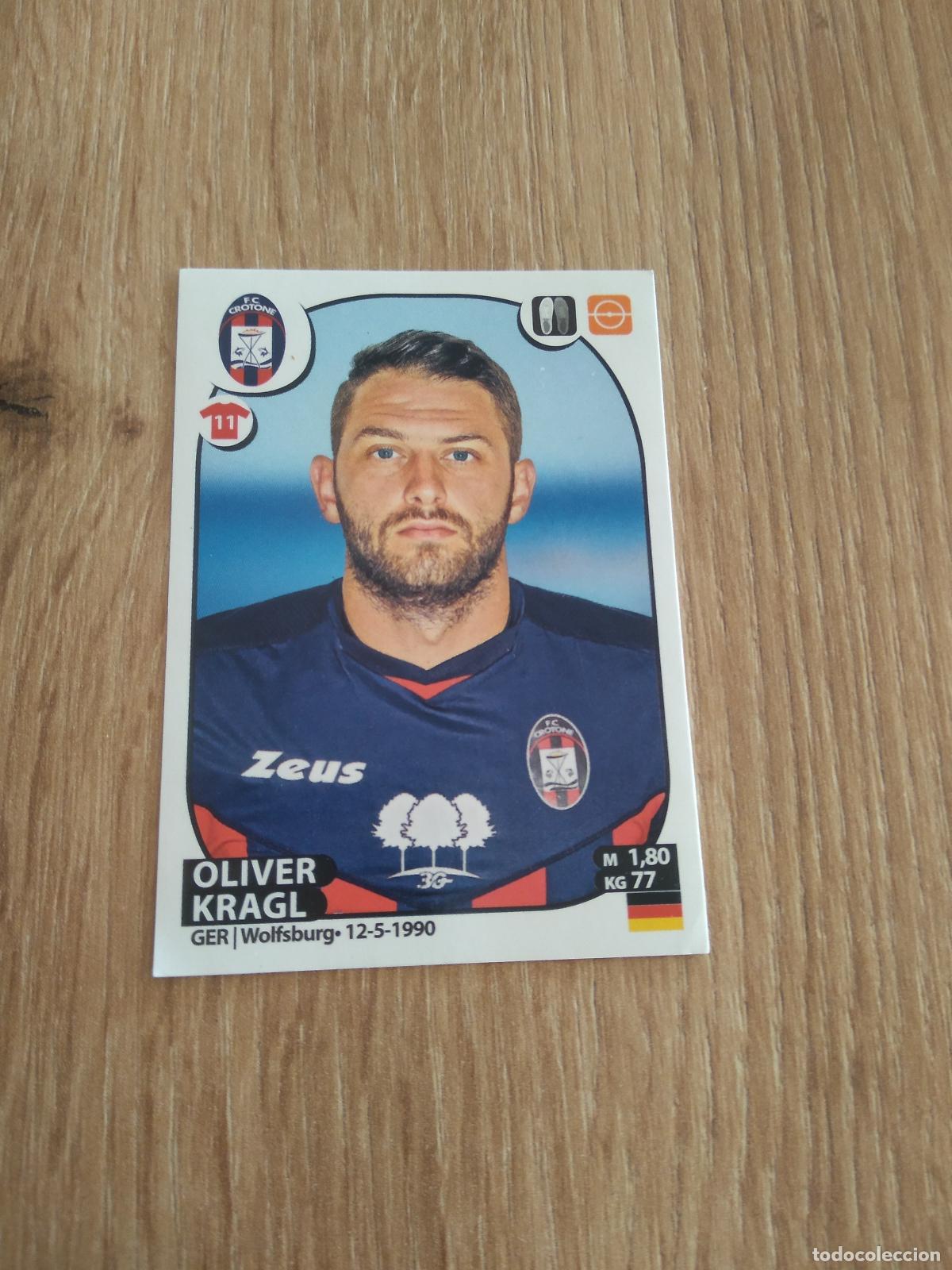 Cromos de f&uacute;tbol: 157 OLIVER KRAGL CROTONE CROMO FUTBOL PANINI LIGA ITALIA 2017-2018 CALCIATORI 17-18