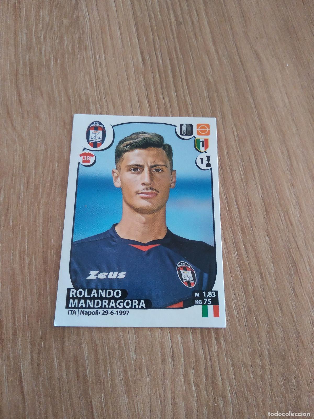 Cromos de f&uacute;tbol: 159 ROLANDO MANDRAGORA CROTONE CROMO FUTBOL PANINI LIGA ITALIA 2017-2018 CALCIATORI 17-18