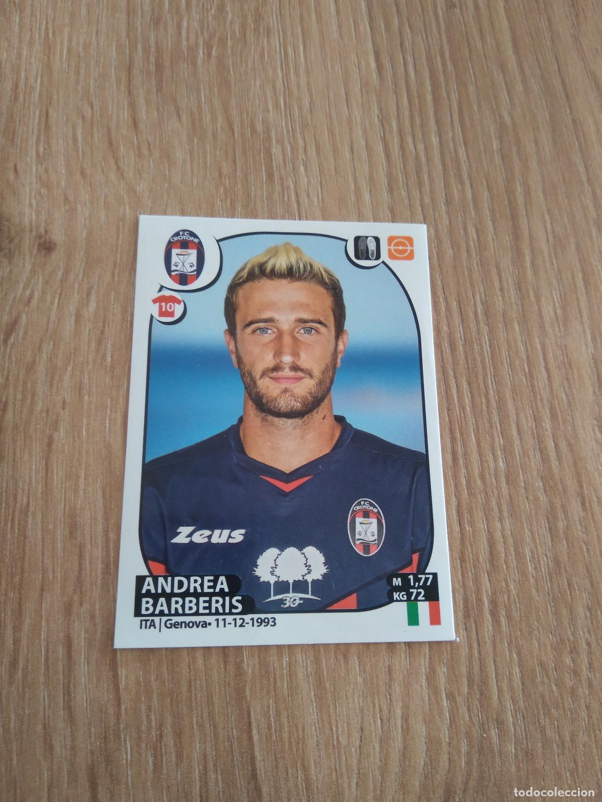 Cromos de f&uacute;tbol: 160 ANDREA BARBERIS CROTONE CROMO FUTBOL PANINI LIGA ITALIA 2017-2018 CALCIATORI 17-18