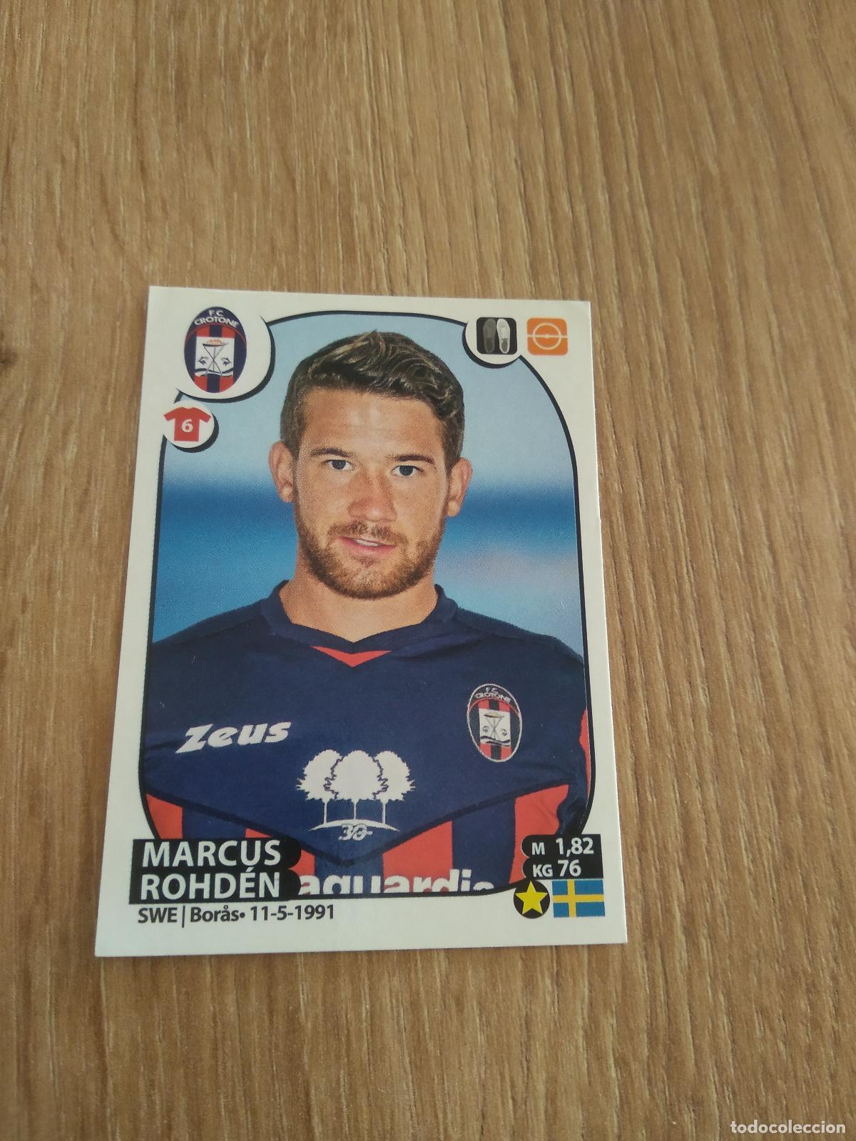 Cromos de f&uacute;tbol: 161 MARCUS ROHDEN CROTONE CROMO FUTBOL PANINI LIGA ITALIA 2017-2018 CALCIATORI 17-18