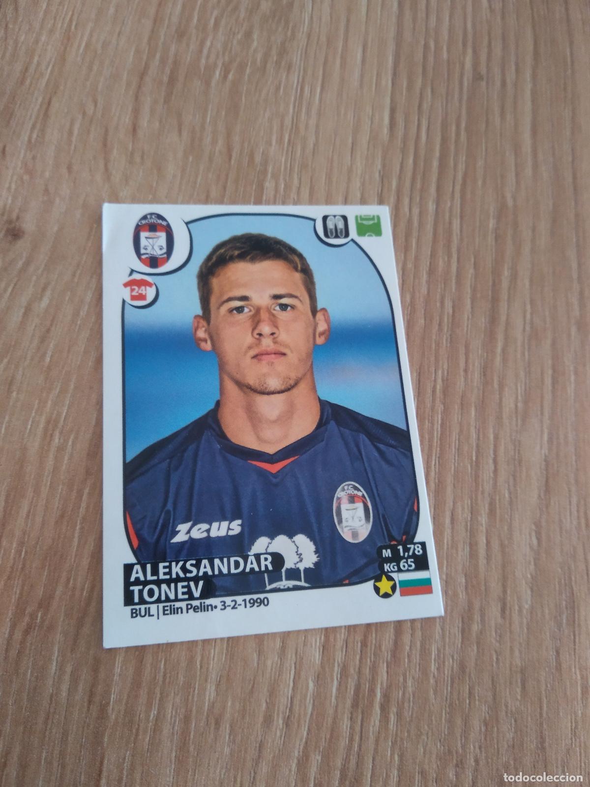 Cromos de f&uacute;tbol: 163 ALEKSANDAR TONEV CROTONE CROMO FUTBOL PANINI LIGA ITALIA 2017-2018 CALCIATORI 17-18