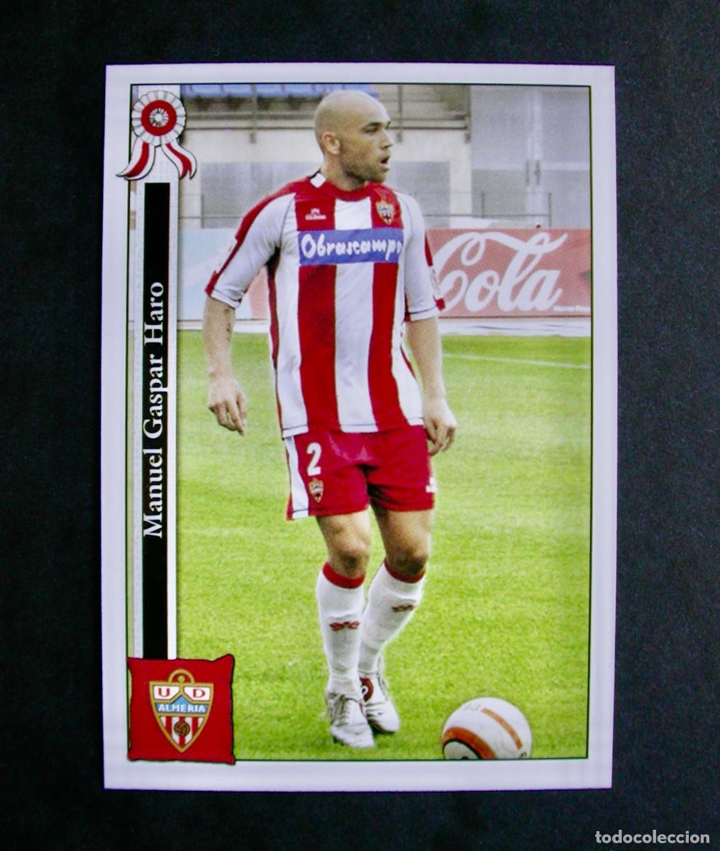 Cromos de f&uacute;tbol: 907 MANOLO ALMER&Iacute;A / FICHAS DE LA LIGA 2005 2006 05 06 / MUNDICROMO