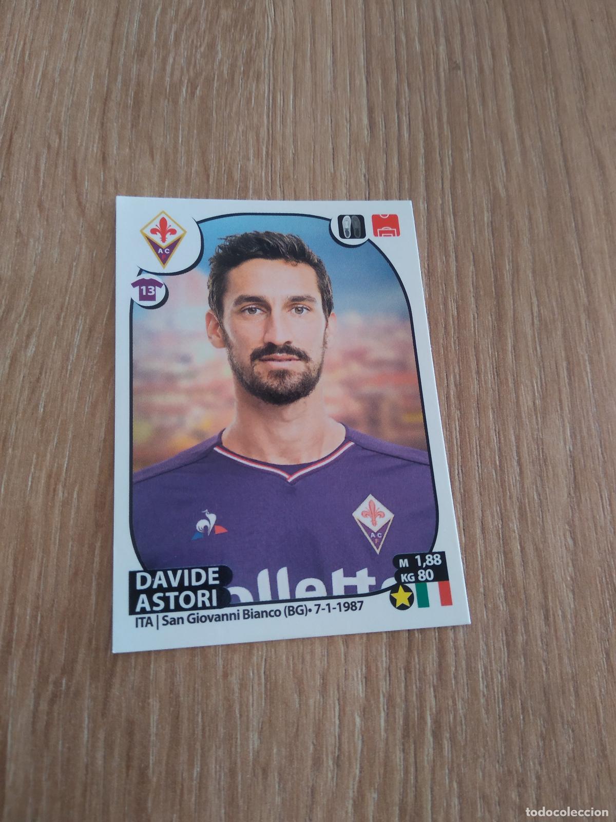 Cromos de f&uacute;tbol: 175 DAVIDE ASTORI FIORENTINA CROMO FUTBOL PANINI LIGA ITALIA 2017-2018 CALCIATORI 17-18