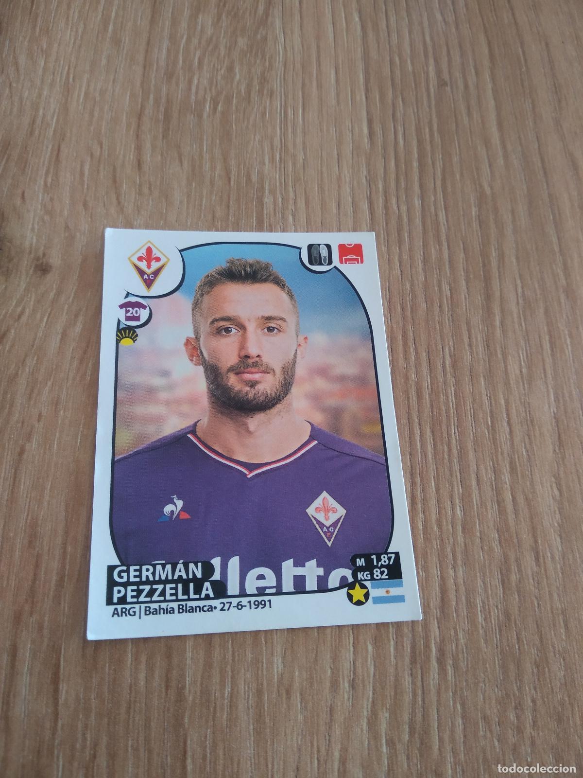 Cromos de f&uacute;tbol: 176 GERMAN PEZZELLA FIORENTINA CROMO FUTBOL PANINI LIGA ITALIA 2017-2018 CALCIATORI 17-18