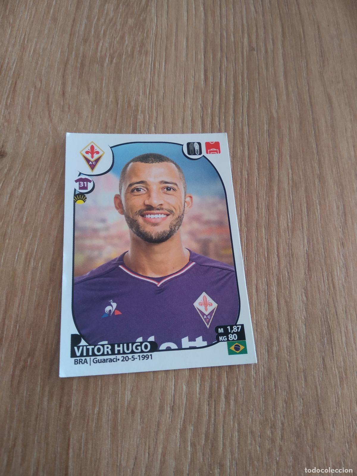 Cromos de f&uacute;tbol: 177 VITOR HUGO FIORENTINA CROMO FUTBOL PANINI LIGA ITALIA 2017-2018 CALCIATORI 17-18