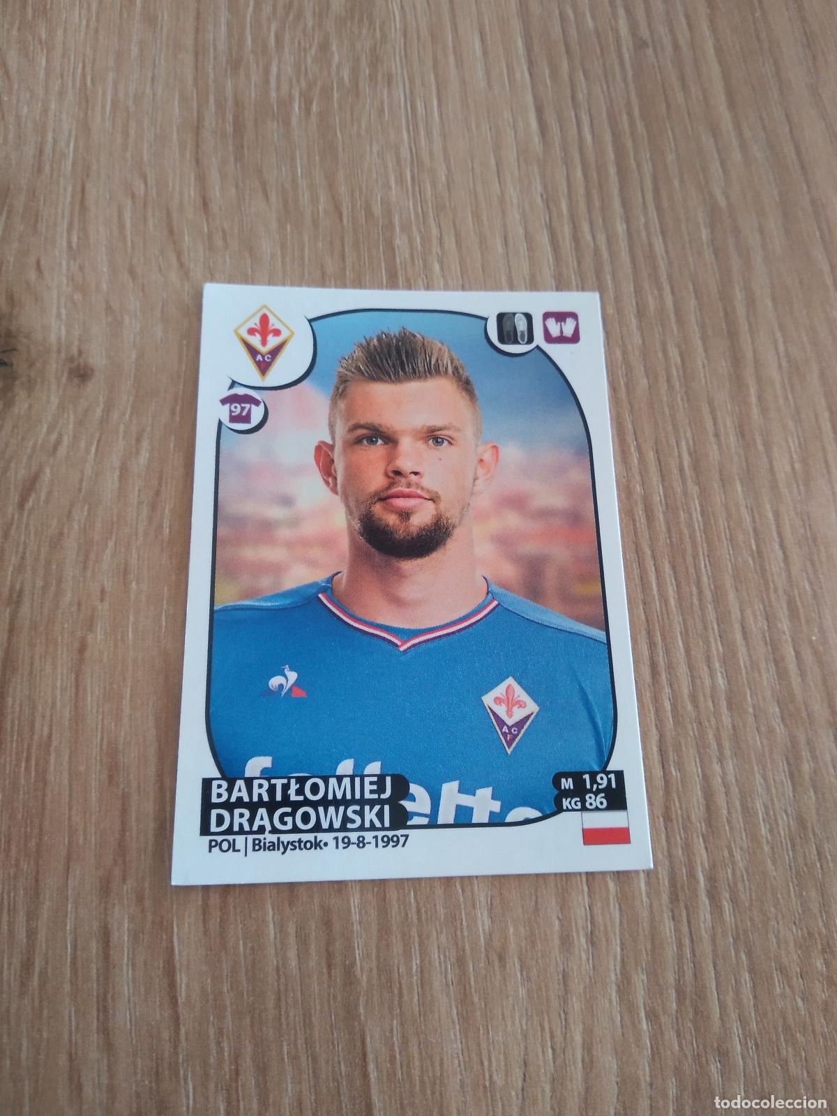 Cromos de f&uacute;tbol: 179 BARTLOMIEJ DRAGOWSKI FIORENTINA CROMO FUTBOL PANINI LIGA ITALIA 2017-2018 CALCIATORI 17-18