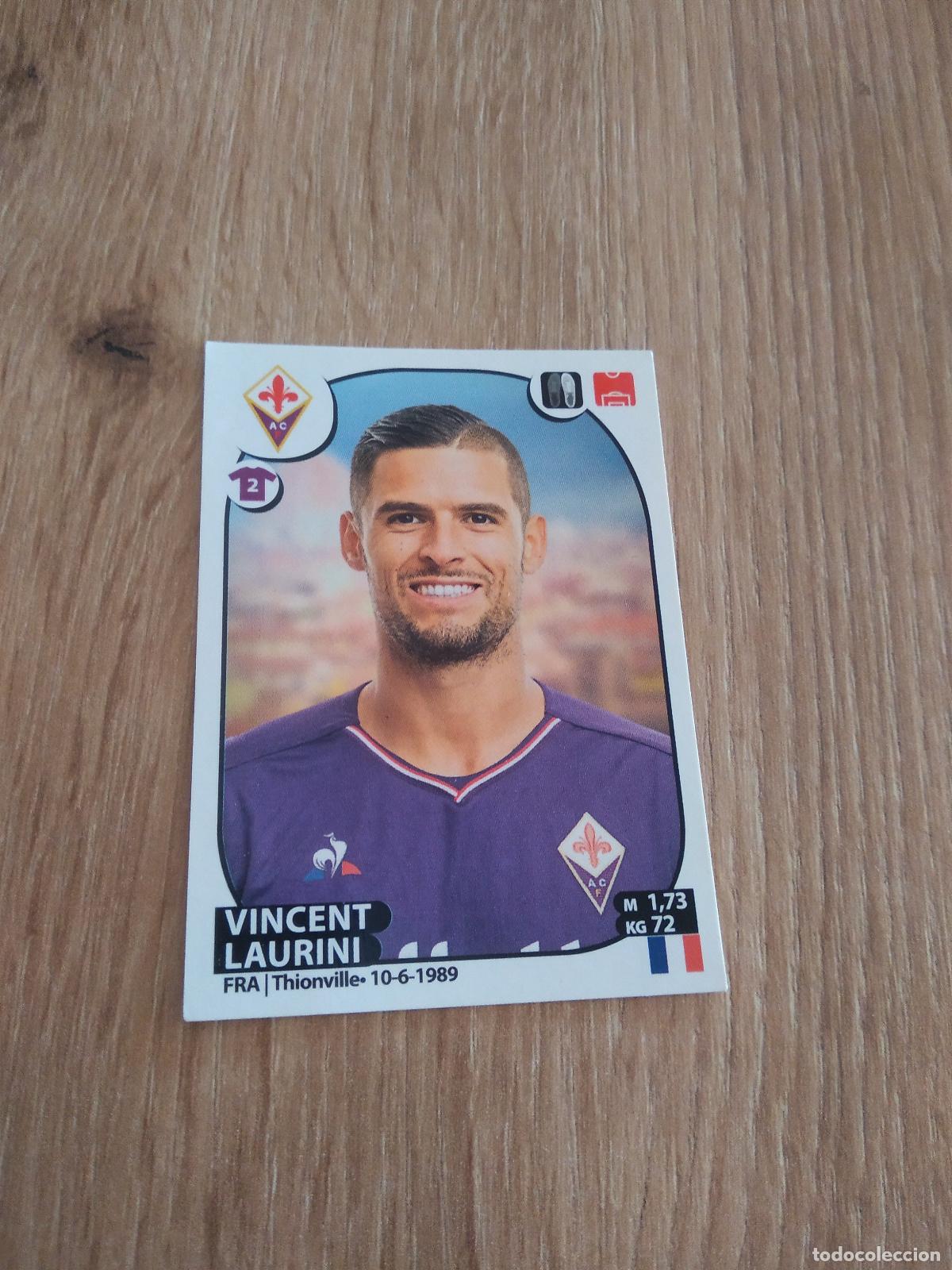 Cromos de f&uacute;tbol: 182 VINCENT LAURINI FIORENTINA CROMO FUTBOL PANINI LIGA ITALIA 2017-2018 CALCIATORI 17-18