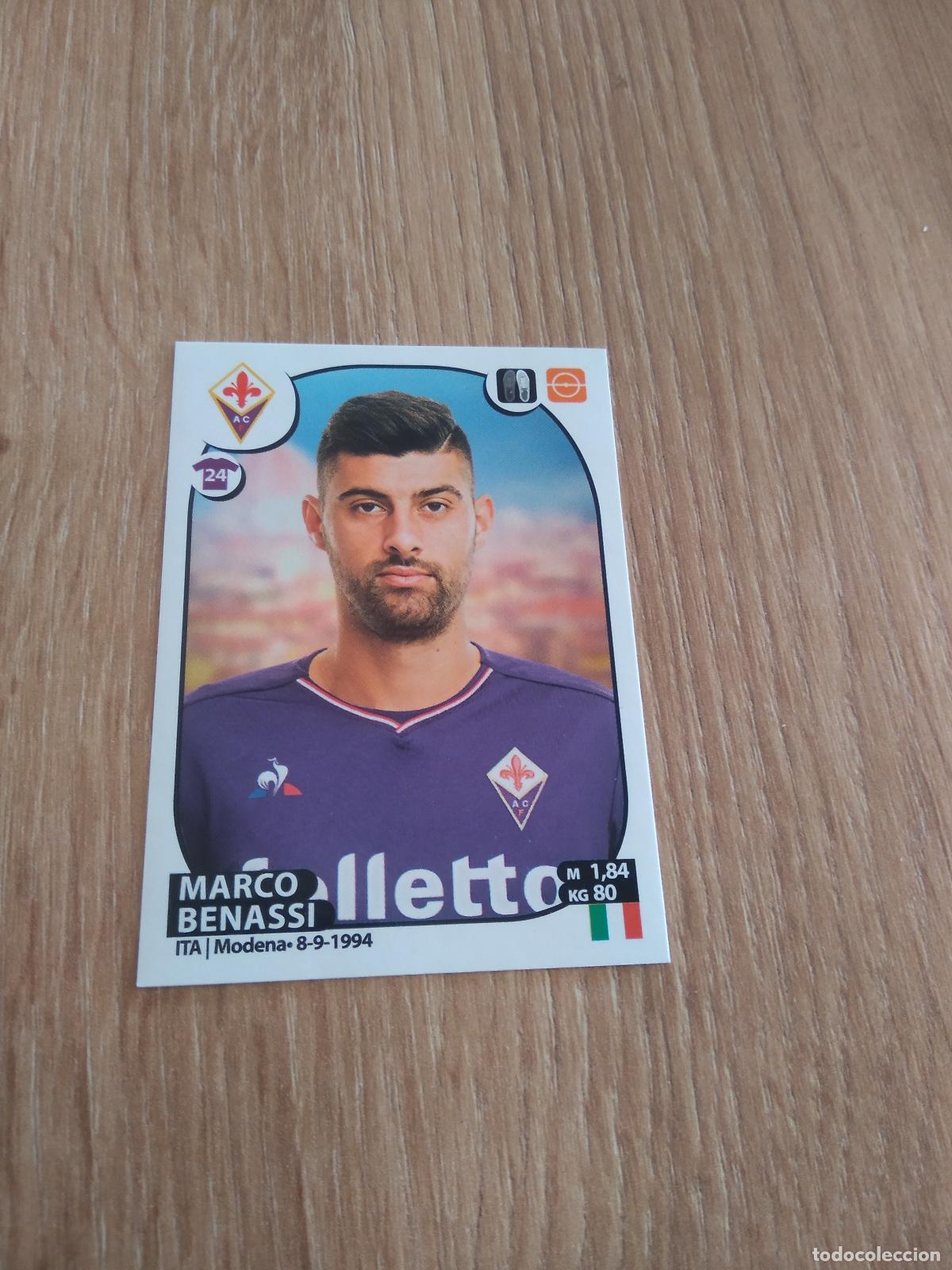 Cromos de f&uacute;tbol: 188 MARCO BENASSI FIORENTINA CROMO FUTBOL PANINI LIGA ITALIA 2017-2018 CALCIATORI 17-18