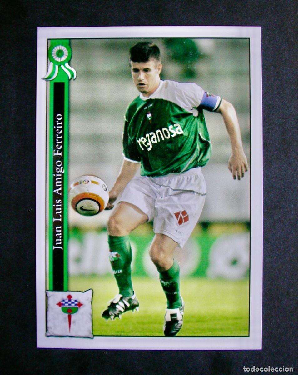 Cromos de f&uacute;tbol: 942 JUANITO RACING FERROL / FICHAS DE LA LIGA 2005 2006 05 06 / MUNDICROMO