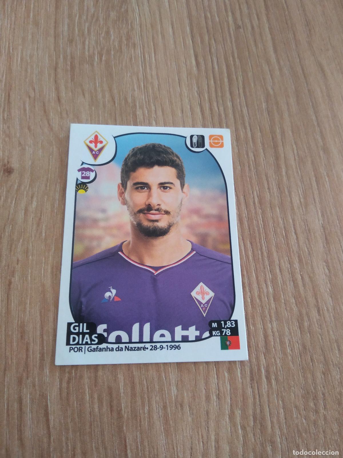 Cromos de f&uacute;tbol: 191 GIL DIAS FIORENTINA CROMO FUTBOL PANINI LIGA ITALIA 2017-2018 CALCIATORI 17-18