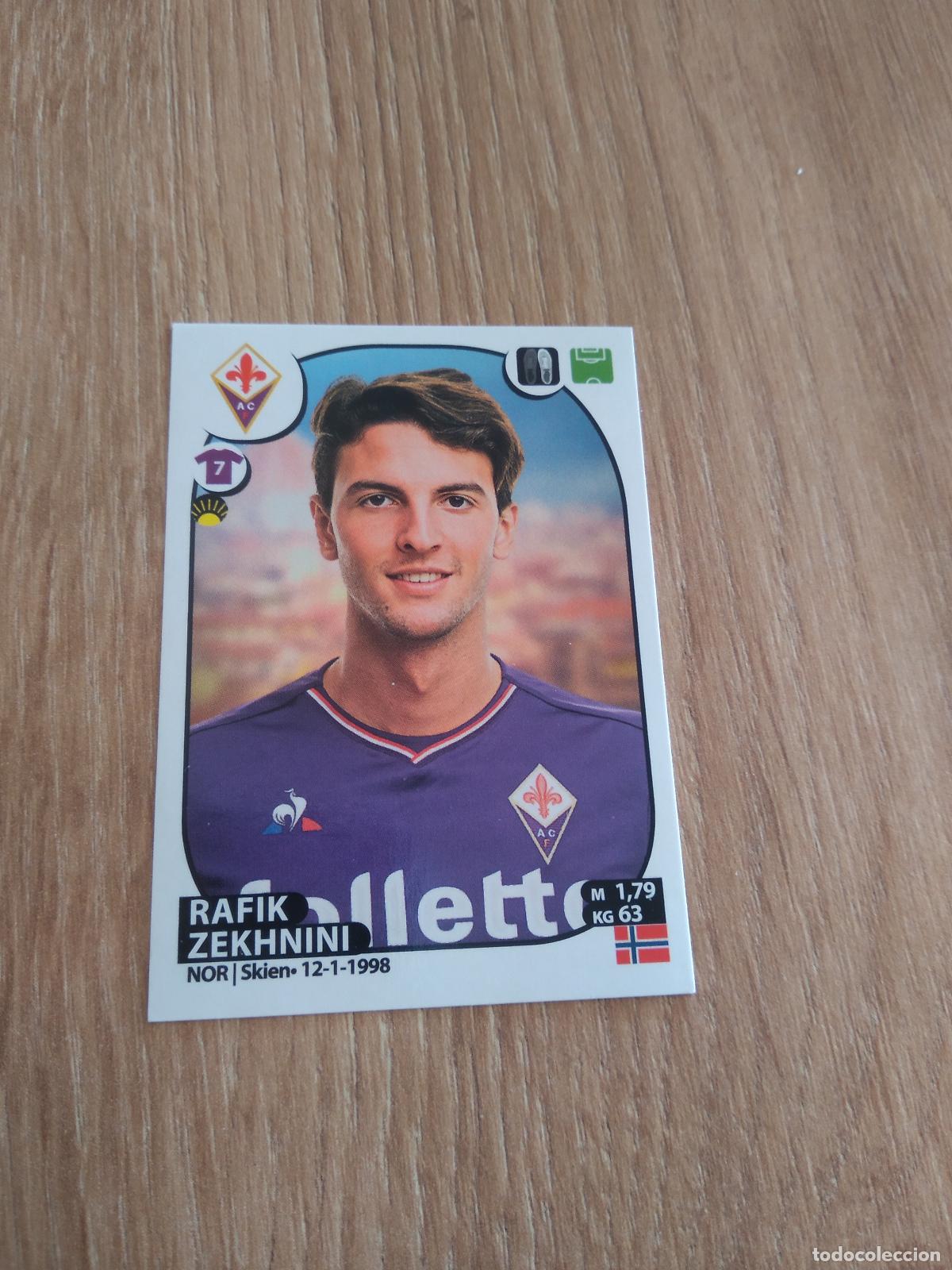 Cromos de f&uacute;tbol: 192 RAFIK ZEKHNINI FIORENTINA CROMO FUTBOL PANINI LIGA ITALIA 2017-2018 CALCIATORI 17-18