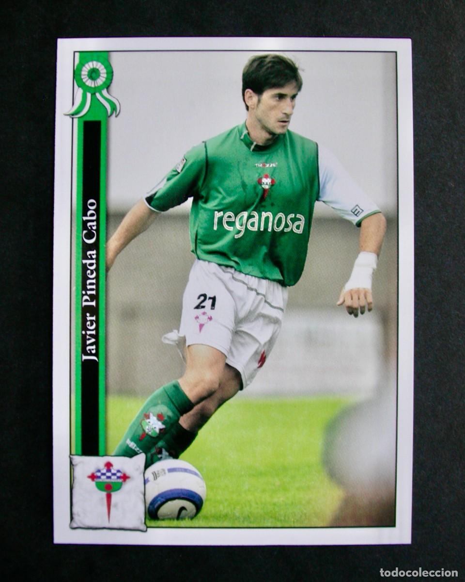 Cromos de f&uacute;tbol: 944 PINEDA RACING FERROL / FICHAS DE LA LIGA 2005 2006 05 06 / MUNDICROMO