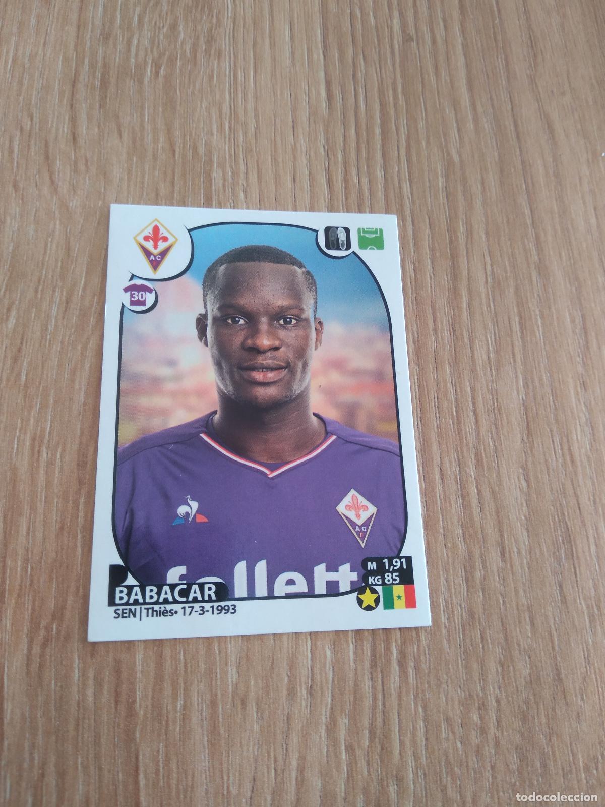 Cromos de f&uacute;tbol: 194 BABACAR FIORENTINA CROMO FUTBOL PANINI LIGA ITALIA 2017-2018 CALCIATORI 17-18