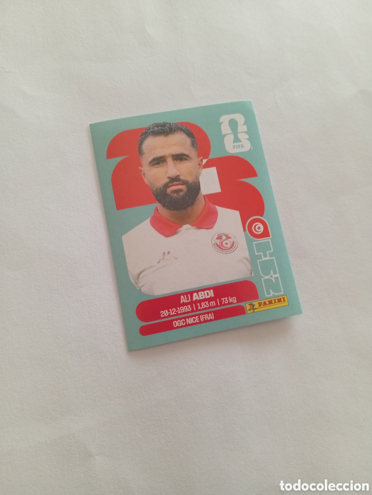 Cromos de f&uacute;tbol: TUN 7 World Cup 26 Panini