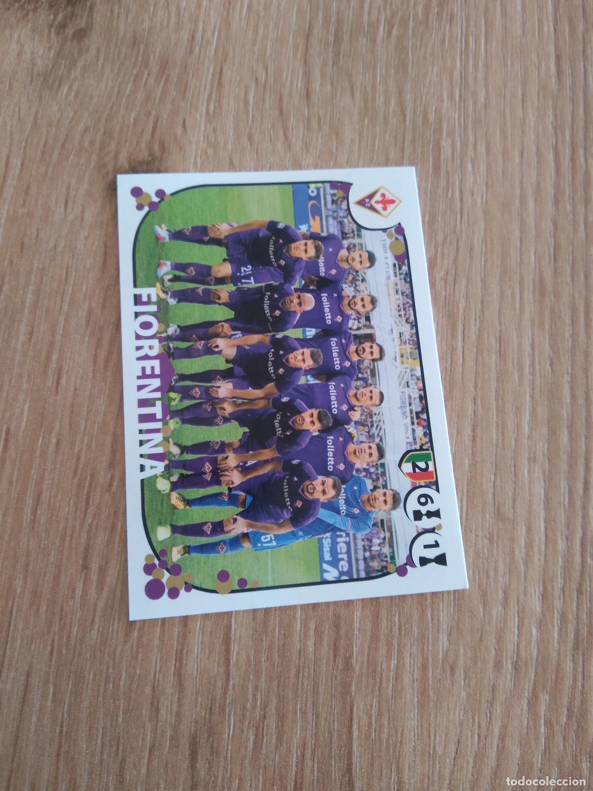Cromos de f&uacute;tbol: 197 EQUIPO PLANTILLA FIORENTINA CROMO FUTBOL PANINI LIGA ITALIA 2017-2018 CALCIATORI 17-18