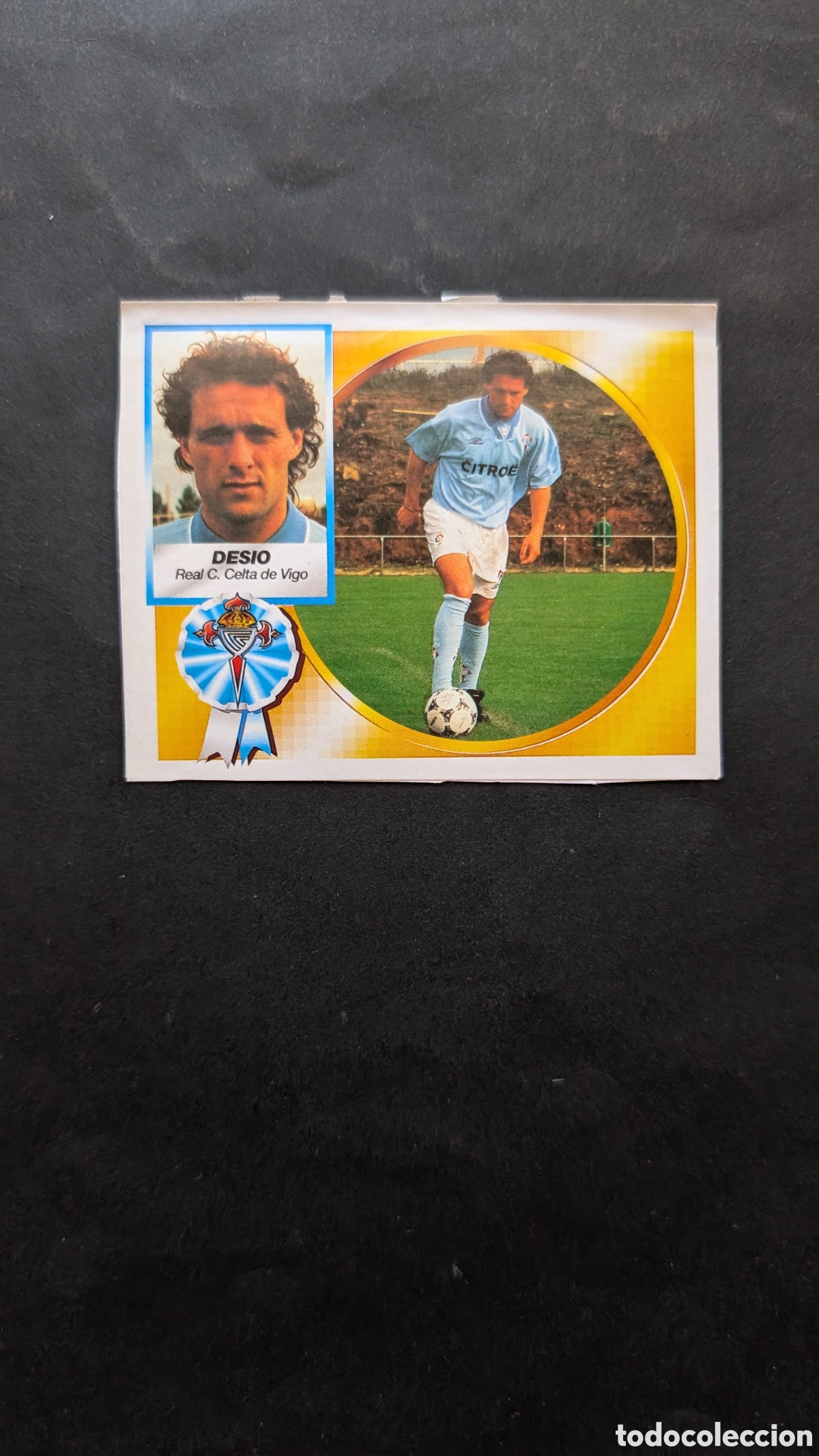 Cromos de f&uacute;tbol: DESIO CELTA COLOCA LIGA ESTE 1994/95 94 95 RECORTADO