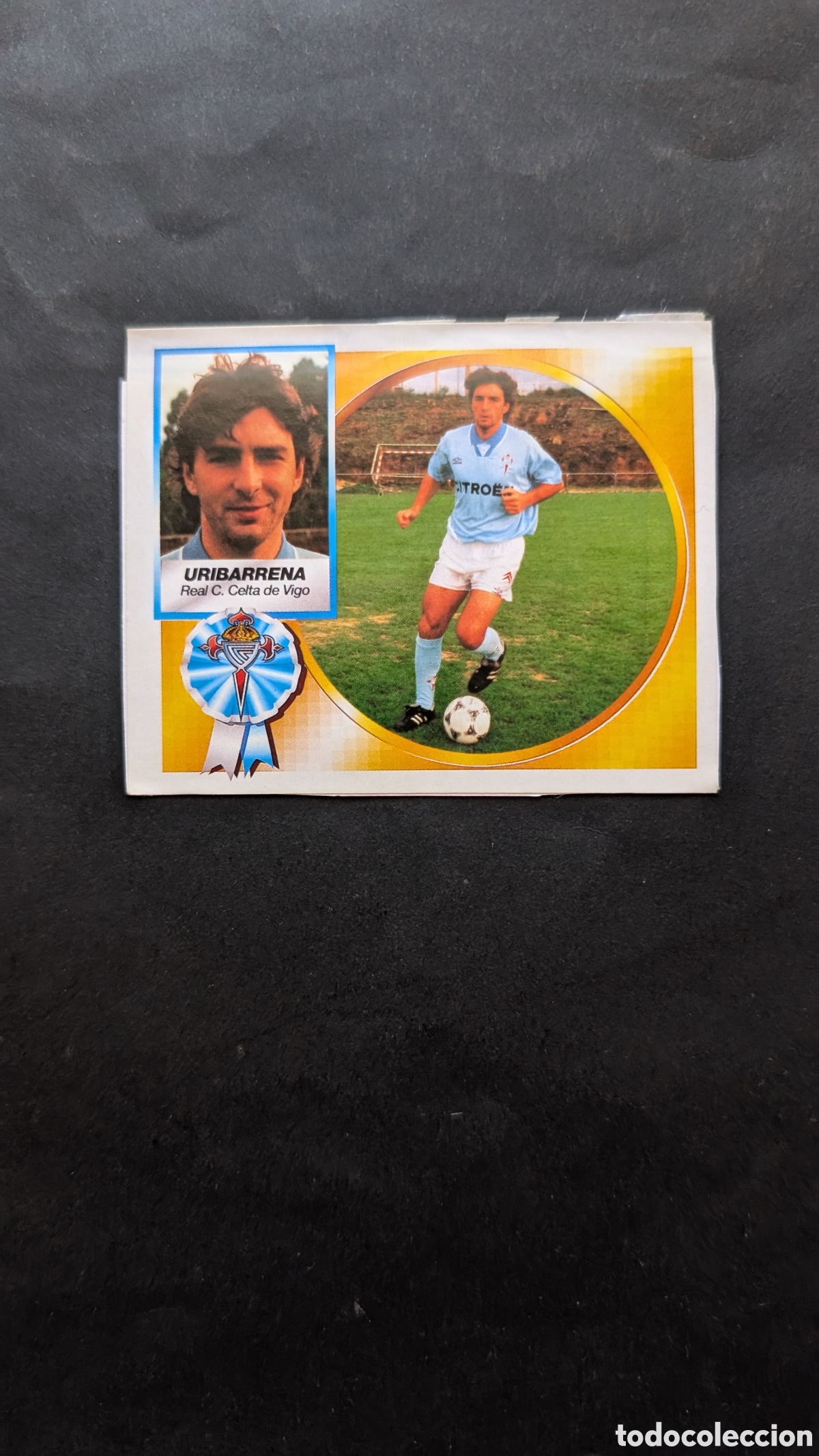 Cromos de f&uacute;tbol: URIBARRENA CELTA COLOCA LIGA ESTE 1994/95 94 95 RECORTADO
